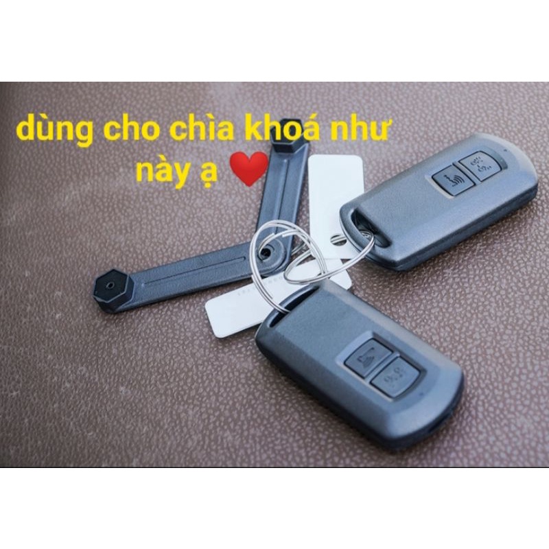 HONDA Bao Da Chìa Khoá Vision , Air Blade , Lead - Smart Key -  Da Thật 100% - Khâu Thủ Công