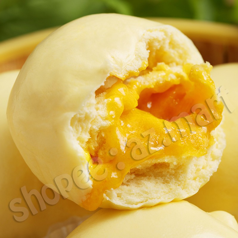 Bánh Bao Kim Sa Trứng Muối Tan Chảy Dimsum Quảng Đông