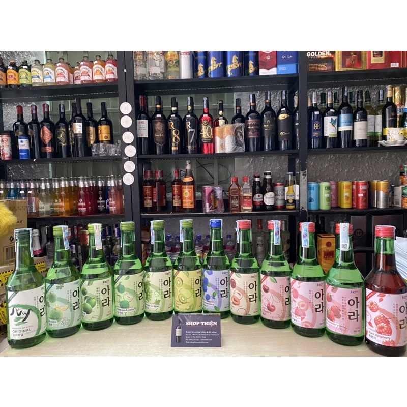 Soju Hàn Quốc Korice 360ml-Vị Mơ