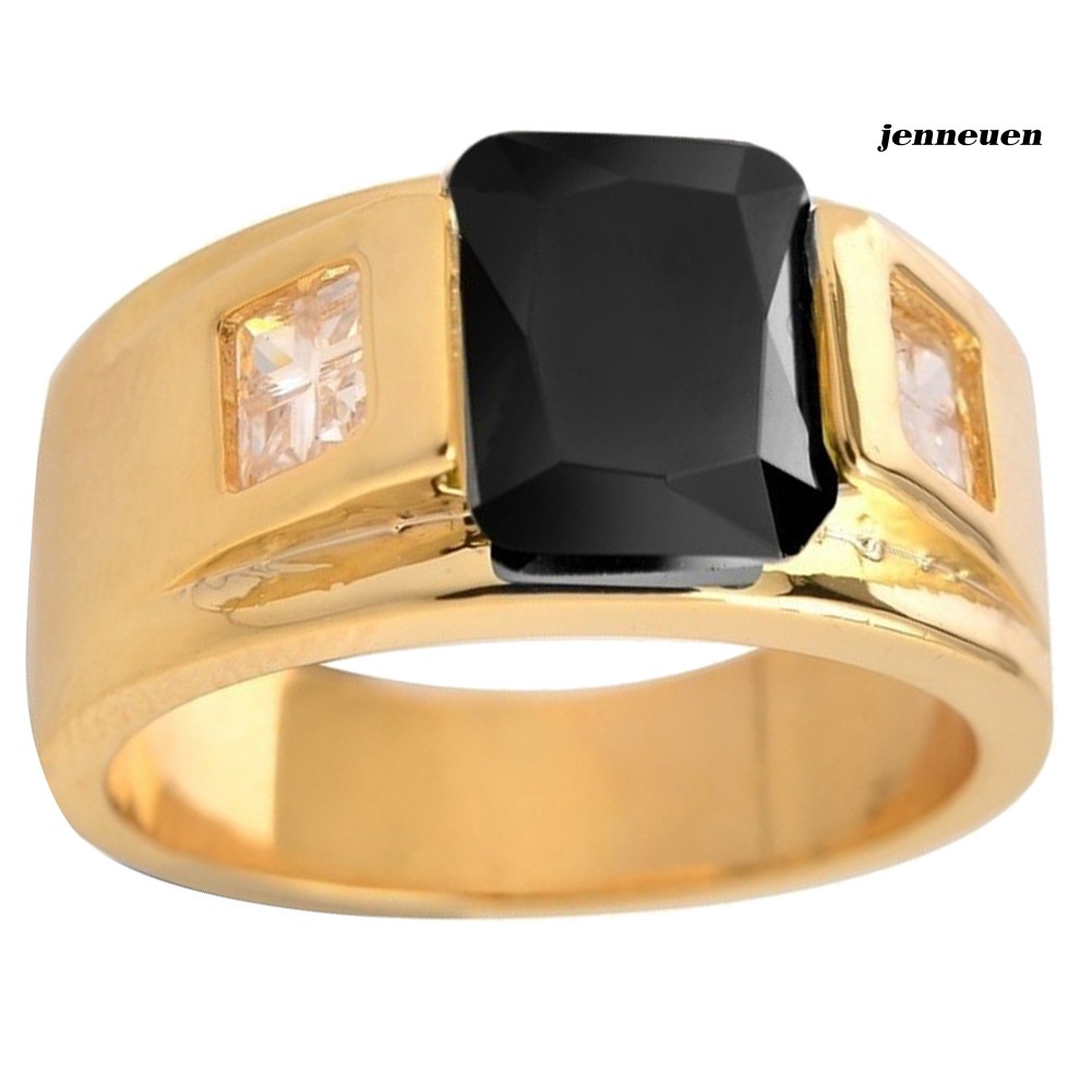 Nhẫn đính đá bằng hợp kim thời trang cho nam