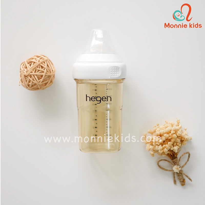 Bình Sữa HEGEN PPSU 240ML, Núm Số 2 3M+