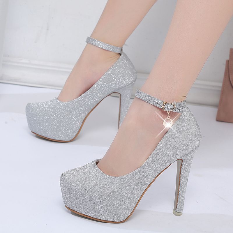 Giày Cao Gót 12cm Mũi Tròn Chống Thấm Nước Thời Trang Cho Nữ giày cao gót 12 phân giày cao gót 12cm giày cao gót 12p giày cao gót mũi tròn giày cao gót đế đúp giày cao gót đẹp giày cao gót sang chảnh giày cao gót nữ đẹp
