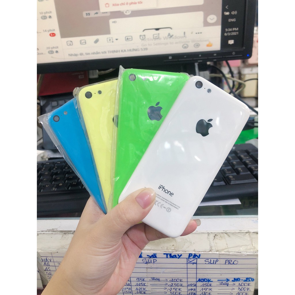 VỎ IPHONE 5C