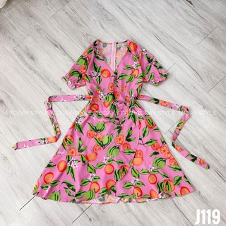 Đầm nữ hoa dễ thương todaystyle freesize j119