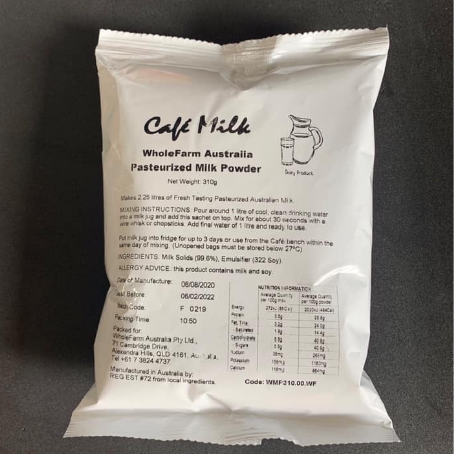Bột Sữa Thanh Trùng Cafemilk