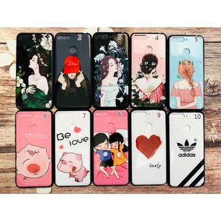 [ Y6 prime 2018 ] Ốp cứng bóng in hình kute cho Huawei Y6 Prime 2018