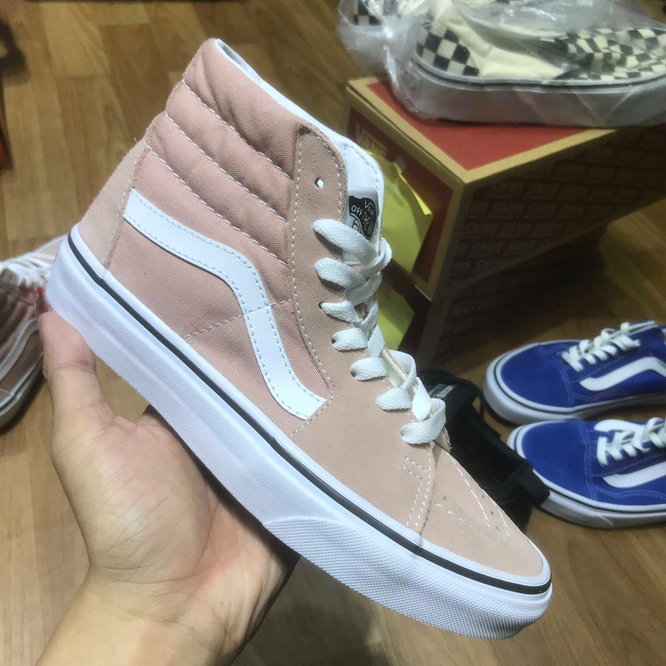 [REAL] Giày vans nữ cao cổ SK8 chính hãng - Chicago Bulls Shop