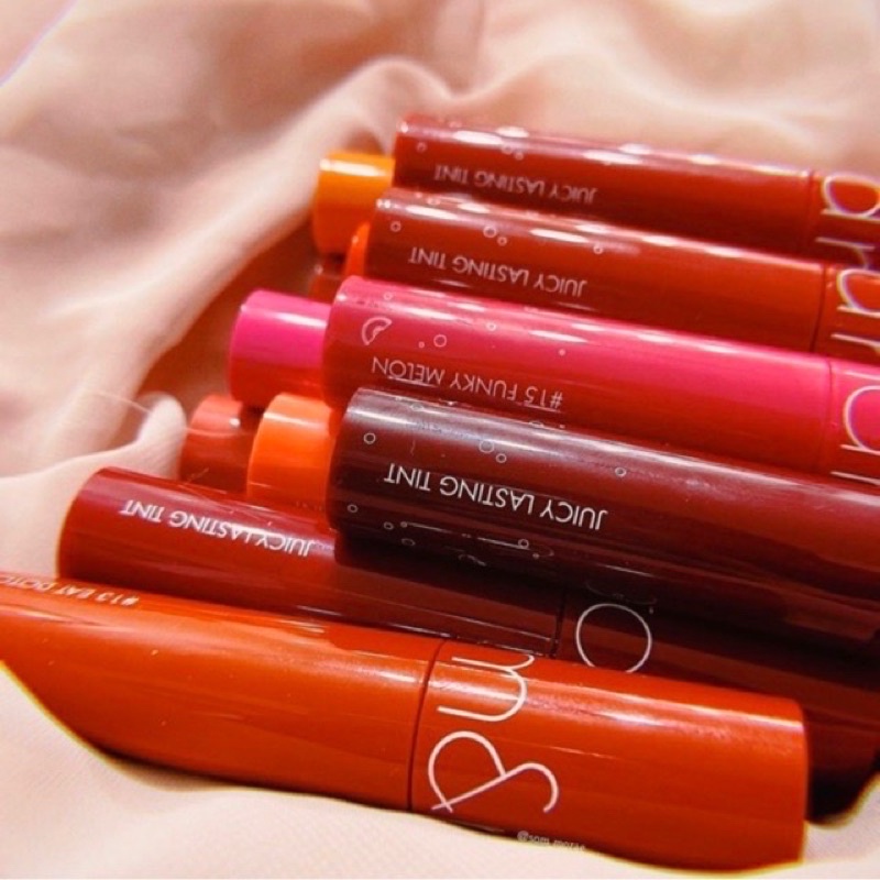 màu mới 26,27 Son rom&nd JUICY LASTING TINT mới 2021