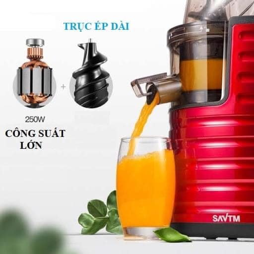 MÁY ÉP CHẬM NGUYÊN QUẢ SAVTM JE31 và JE35 CAM KẾT CHÍNH HÃNG NỘI ĐỊA TRUNG 100%