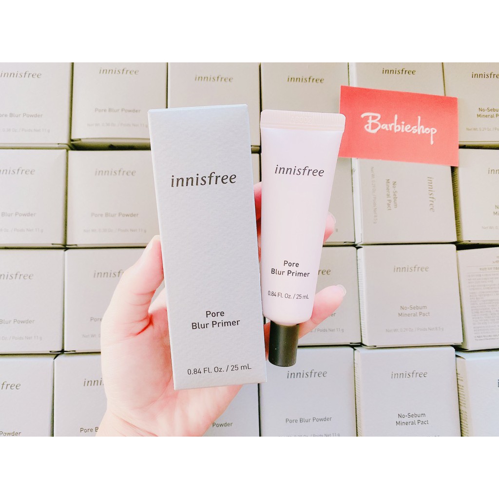 KEM LÓT INNISFREE PORE BLUR PRIMER 25ML (KIỀM DẦU )