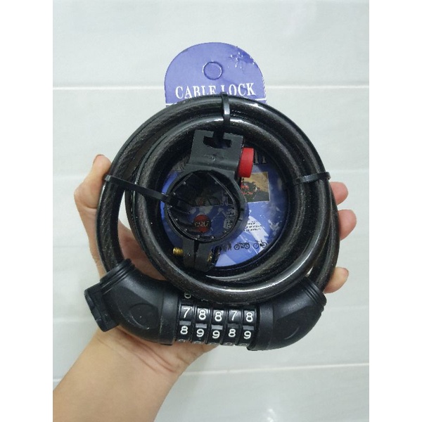Khóa 5 số đổi mã Cable Lock