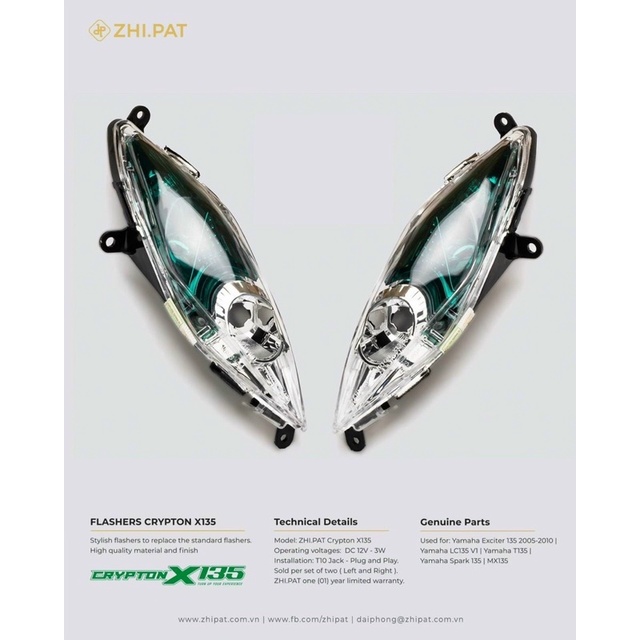 Si Nhan Hy Lạp Gắn Exciter 2006-2010 Chính Hãng ZhiPat