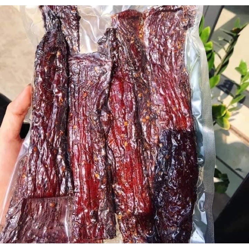 Thịt Trâu Gác Bếp 500g Loại Ngon ( Tặng Kèm Chẩm Chéo )