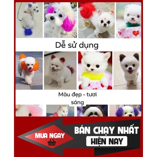 Thuốc nhuộm lông chó mèo Brooklyn 80ml tự nhuộm tại nhà