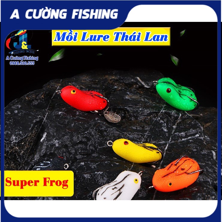 Mồi Câu Lure Cá Lóc Thái Lan HOT Siêu Nhậy Super Frog