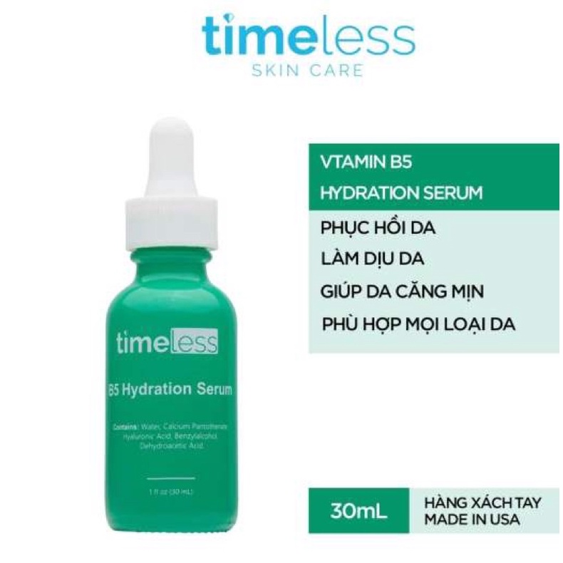 Serum B5 Timeless phục hồi da 30ml