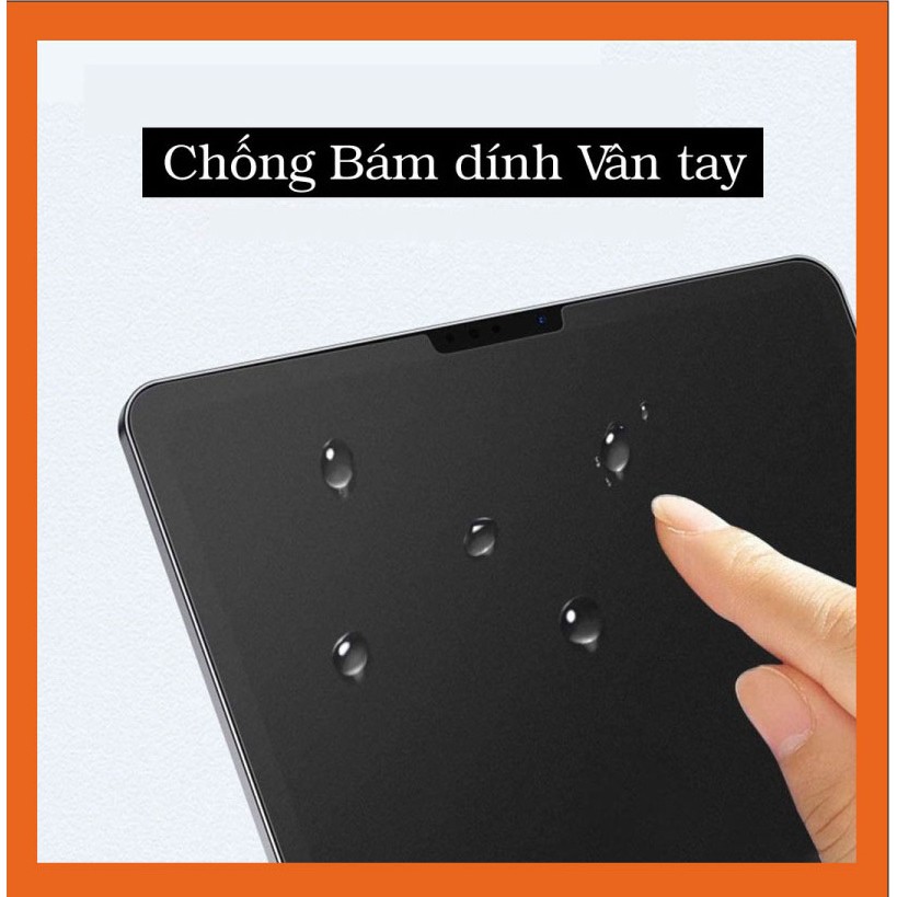 Miếng dán Paperlike dành cho iPad Pro 11/ 10.9 /10.5/ 10.2/ 9.7 / 7.9 /12.9 2017-2020 Chống vân tay. Viết-Vẽ như giấy