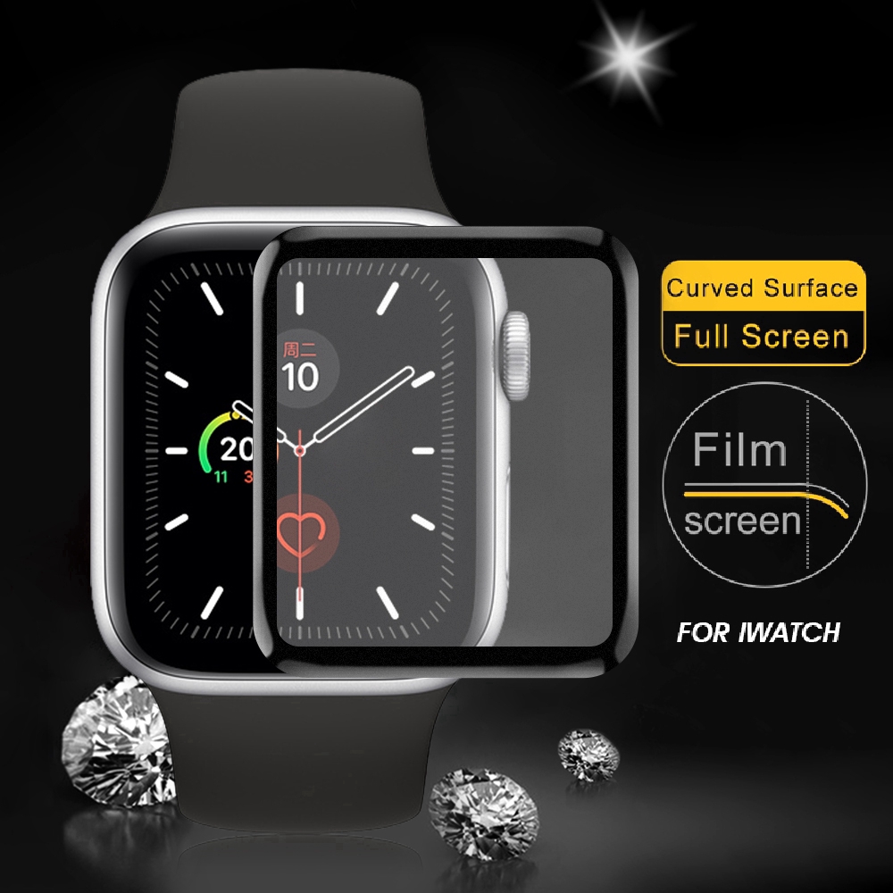 Kính Cường Lực Bảo Vệ Mặt Đồng Hồ Thông Minh Apple Watch 38mm 40mm 42mm 44mm Series 5 4 3 2 1