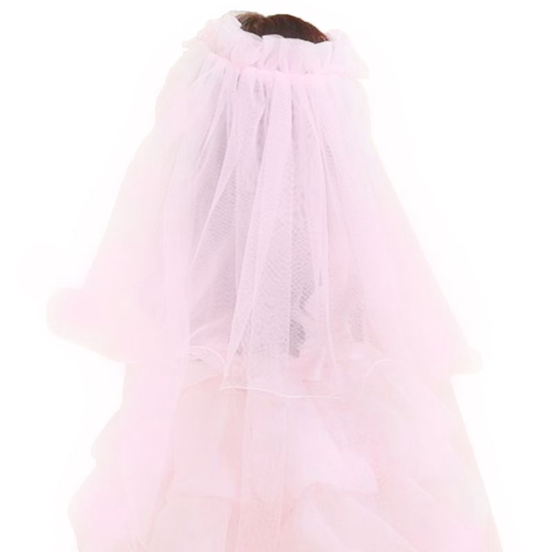 Khăn Voan Cài Tóc Hai Lớp Dành Cho Bé Gái