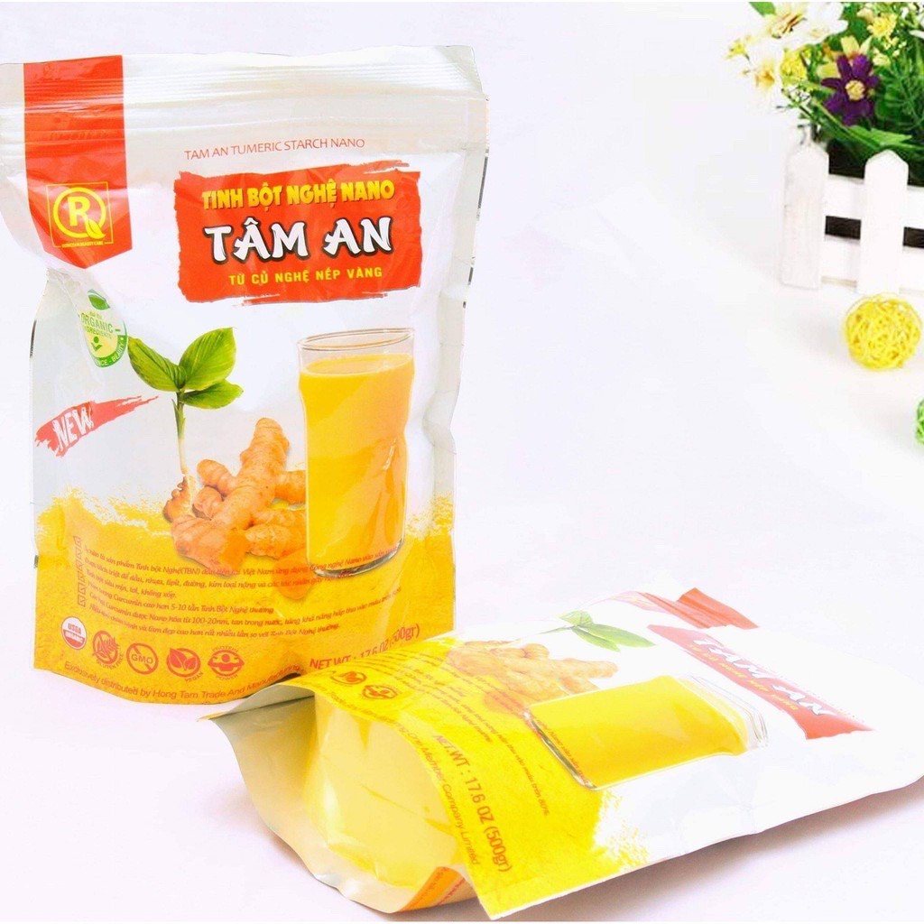 TINH BỘT NGHỆ NANO CURCUMIN NGUYÊN CHẤT 100% -BỊCH 500G