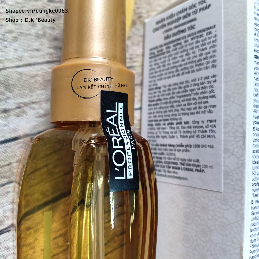 🎁TINH DẦU LOREAL DƯỠNG TÓC SUÔN MƯỢT MYTHIC OIL - 100ML | BigBuy360 - bigbuy360.vn