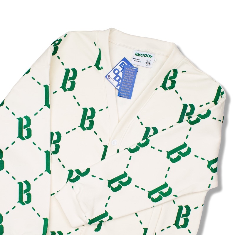 ✨CÓ SẴN✨Áo Khoác Cardigan Monogram “B” —— Vui lòg đọc mô tả SP🔥