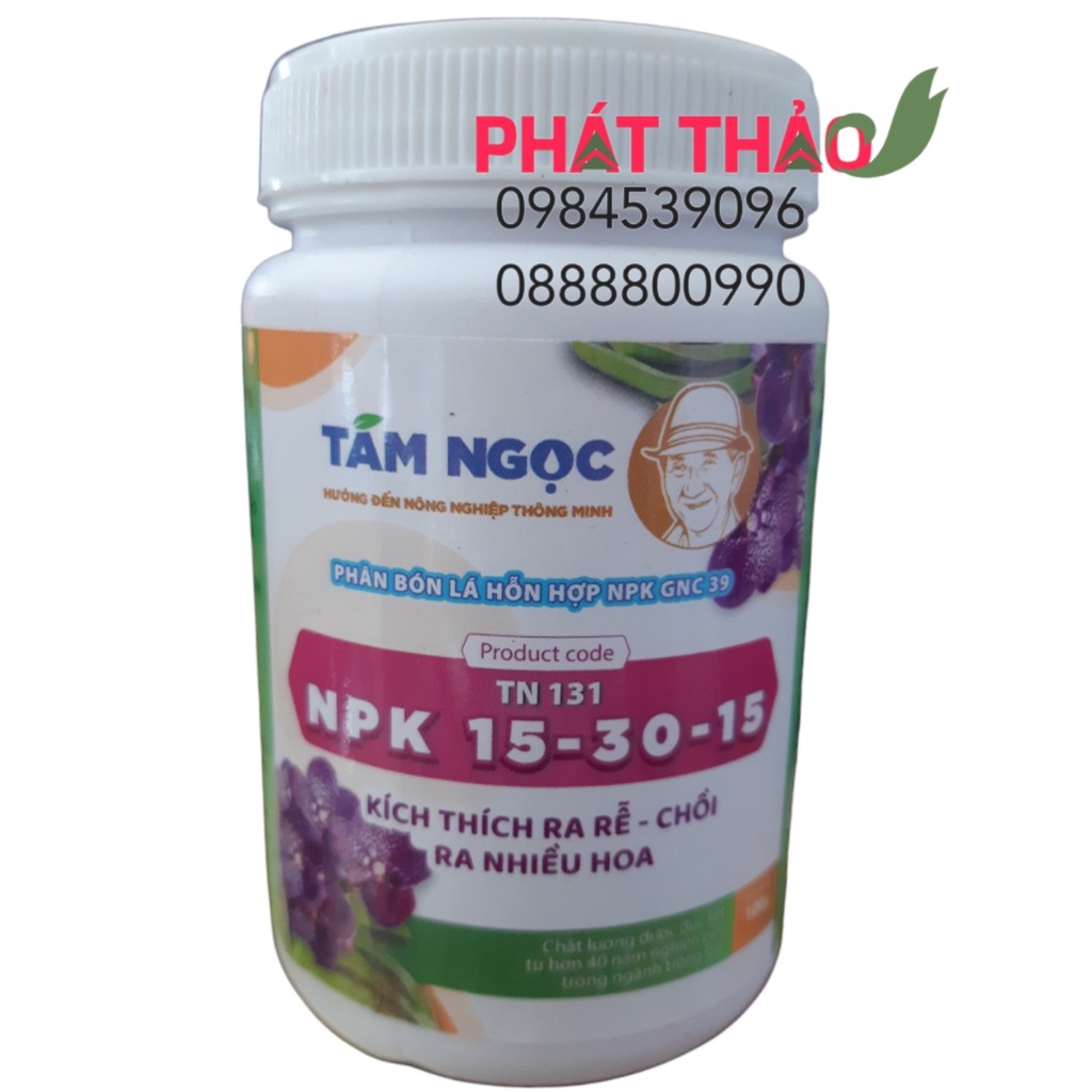 PHÂN NPK TÁM NGỌC phun cho hoa lan