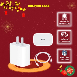 Bộ sạc nhanh 20W Dolphin Case cho IPhone 7 7plus 8 8plus x xs xsmax 11