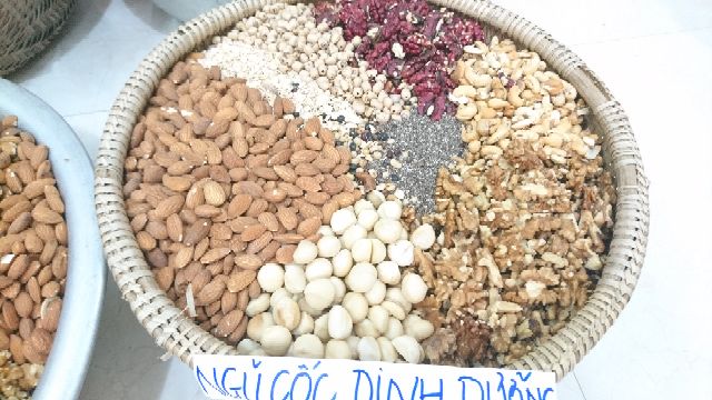 1kg NGŨ CỐC DINH DƯỠNG MẸ TÔM 17 LOẠI HẠT HANDMADE