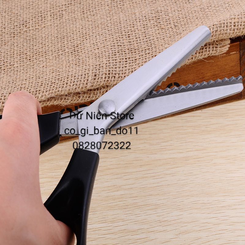Kéo Cắt Răng Cưa Tròn &amp; Nhọn.