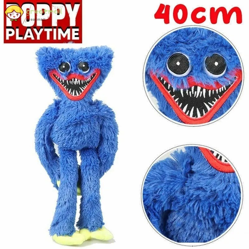 Búp bê nhồi bông Huggy Wuggy Poppy làm quà cho bé vào dịp giáng sinh tùy chọn kích thước