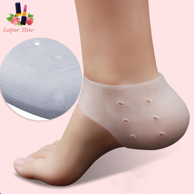 Miếng đệm bọc gót chân bằng silicone giúp bảo vệ và giảm đau