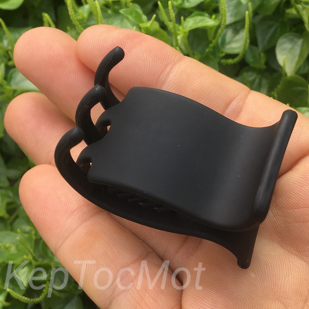 Kẹp 3 5 răng tròn bầu đen nhám