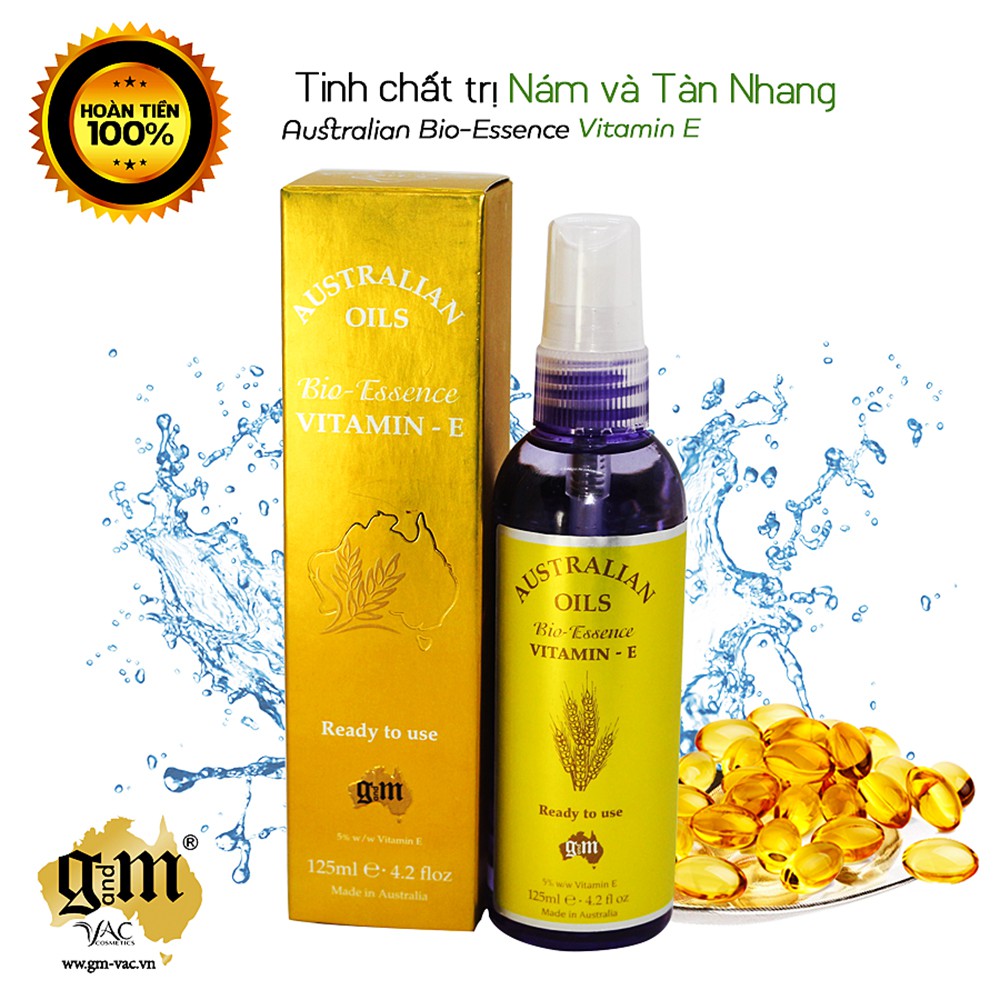Tinh chất thiên nhiên Vitamin E- Australian Bio-Essence Vitamin E G&M Cosmetics