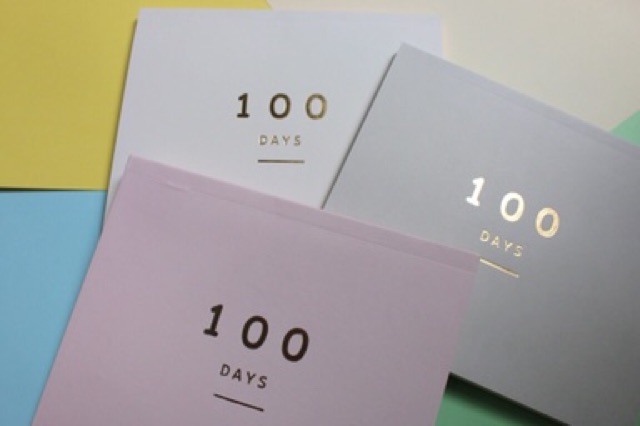 100 days planner - Sổ lên kế hoạch
