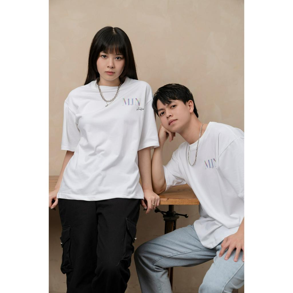 Áo thun tay lỡ Sunflower phông Unisex nam nữ Cotton oversize form rộng MJN STUDIO