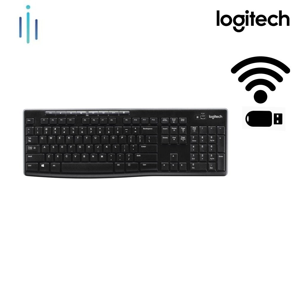 Bàn Phím Không Dây Logitech K270 Với Đầu Thu Unifying - Hàng chính hãng | BigBuy360 - bigbuy360.vn