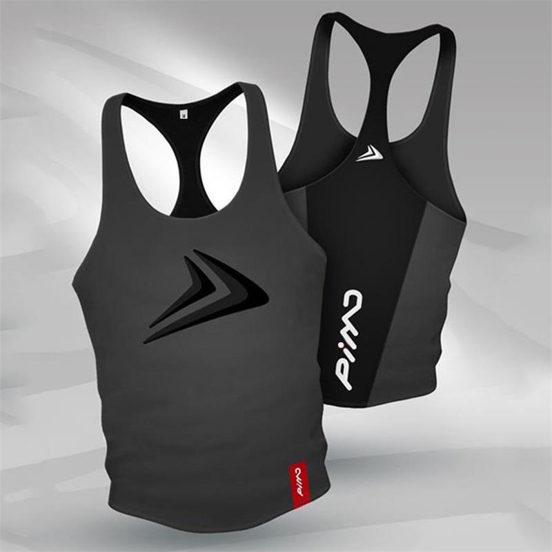 Áo ba lỗ nam tập gym PIMD co giãn 4 chiều tôn body ( Hàng nhập khẩu)