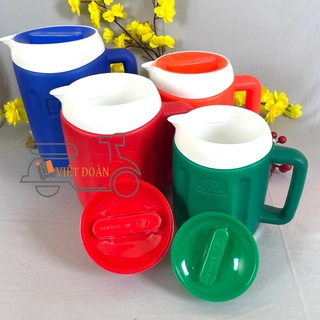 CA GIỮ NHIỆT (HÌNH BẦU) - GIỮ NHIỆT LÂU - đặc biệt KHÔNG ĐỌNG SƯƠNG BÊN NGOÀI - nhựa HDPE- PP  đảm bảo AN TOÀN THỰC PHẨM