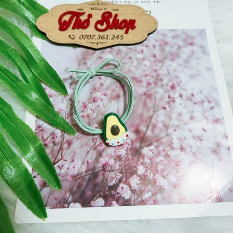 Dây cột tóc bơ xinh