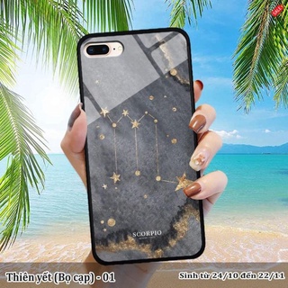 <Hot 2021> Ốp lưng kính 3D iPhone 7 Plus/ 8 Plus cung hoàng đạo