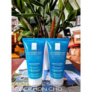 Gel làm sạch tế bào chết dành cho da nhạy cảm La Roche-Posay Ultra Fine Scrub Sensitive Skin 50ml