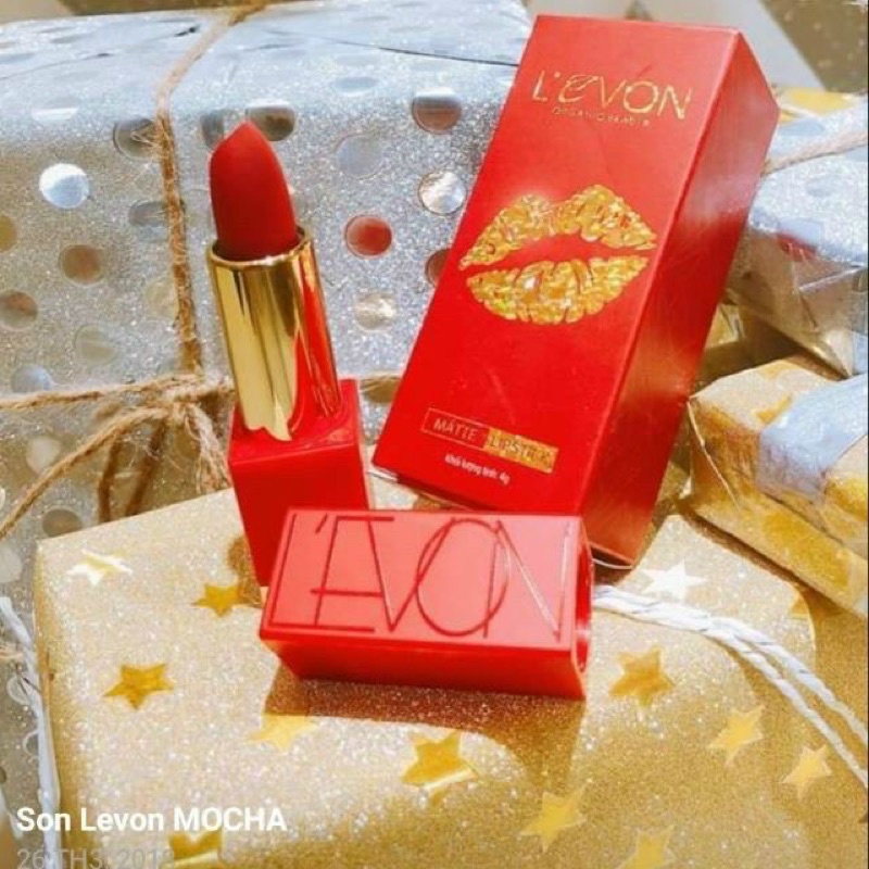 SON THỎI LEVON Đẹp Tông đỏ