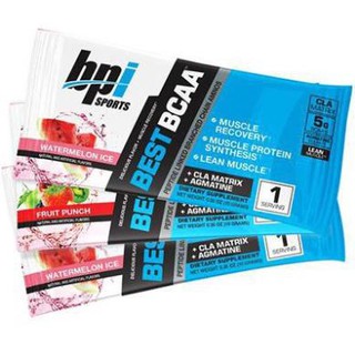 Gói thử sample Dinh dưỡng chống dị hóa cơ bắp giữ cơ thể thon gọn và tăng cơ nạc BPI Bpisports Best Bcaa 1 lần dùng