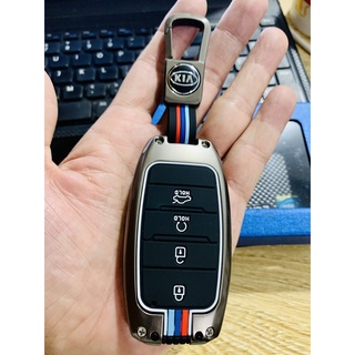 Ốp chìa khóa - vỏ bọc chìa khóa  chất liệu hợp kim cao cấp KIA seltos, Cerato, Soluto, Sorento, Rondo...(như hình ảnh)