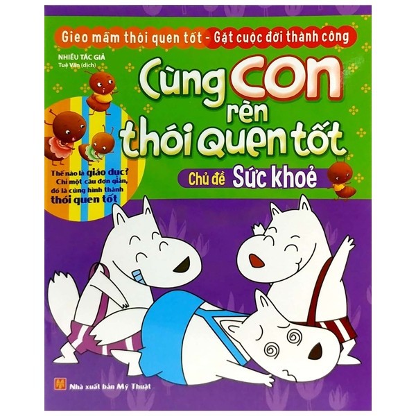 Sách - Cùng con rèn thói quen tốt - Chủ đề Sức khỏe - ML-TNHI-TT01-25k-8936067599695