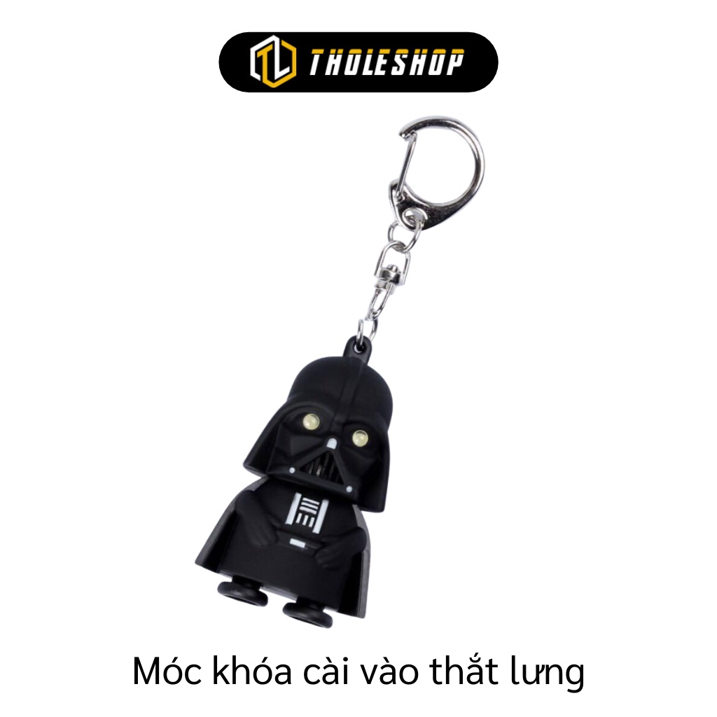 Móc Khóa - Móc Khóa Hình Nhân Vật Darth Vader Phim Star Wars Có Đèn Led 7221