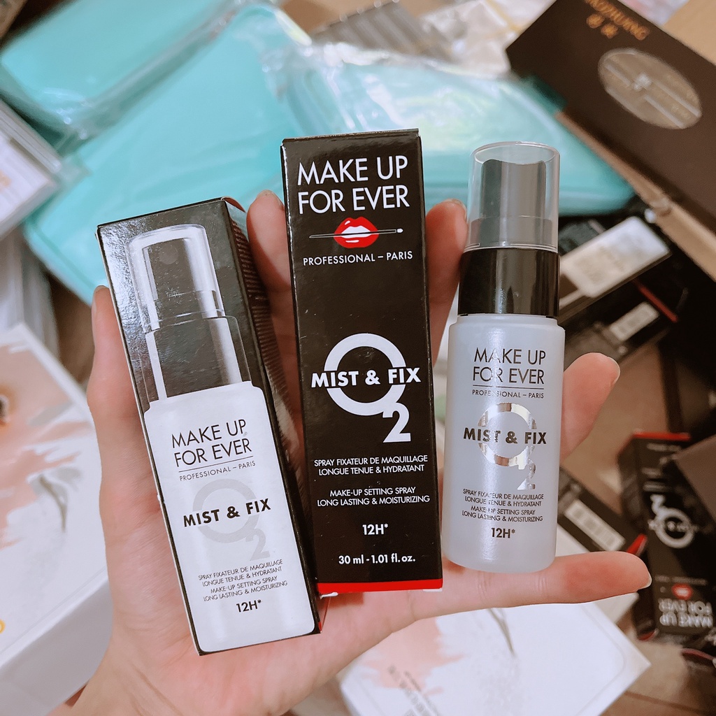 Xịt Cố Định Lớp Trang Điểm, Khóa Nền Make Up For Ever Mist & Fix Make Up Setting Spray