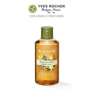 Gel tắm Yves Rocher Bourbon Vanilla Sensual Bath and Shower Gel 200 ml
