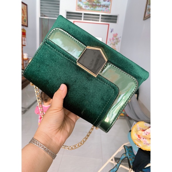 Túi xách đeo chéo mẫu mới đẹp lạ size 22cm {có sẵn tại shop}